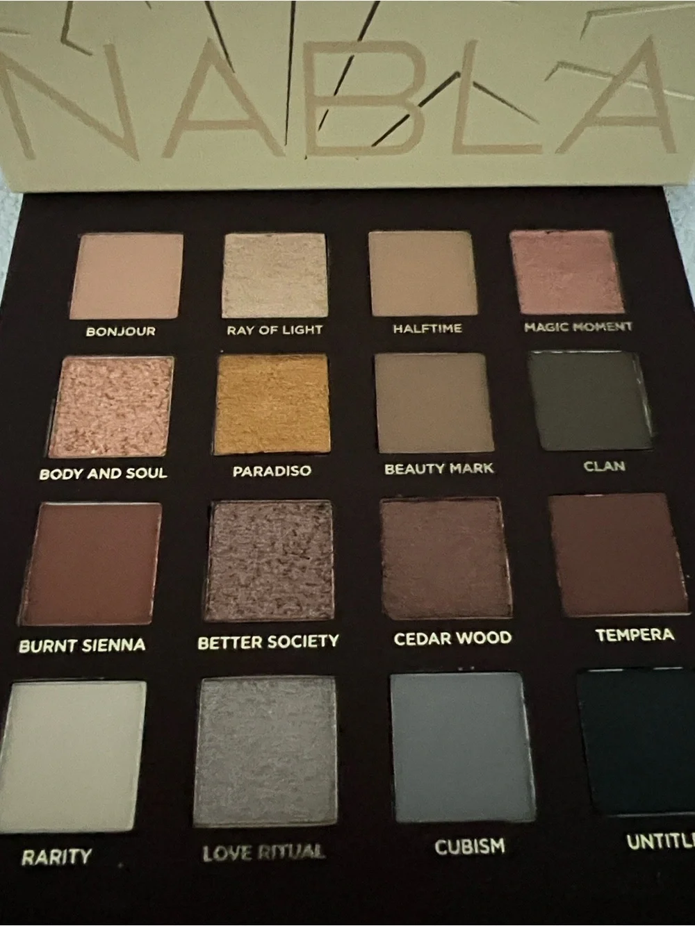 Nabla Side by Side Nude Eyeshadow Palette